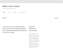 Tablet Screenshot of bodyinsync.org